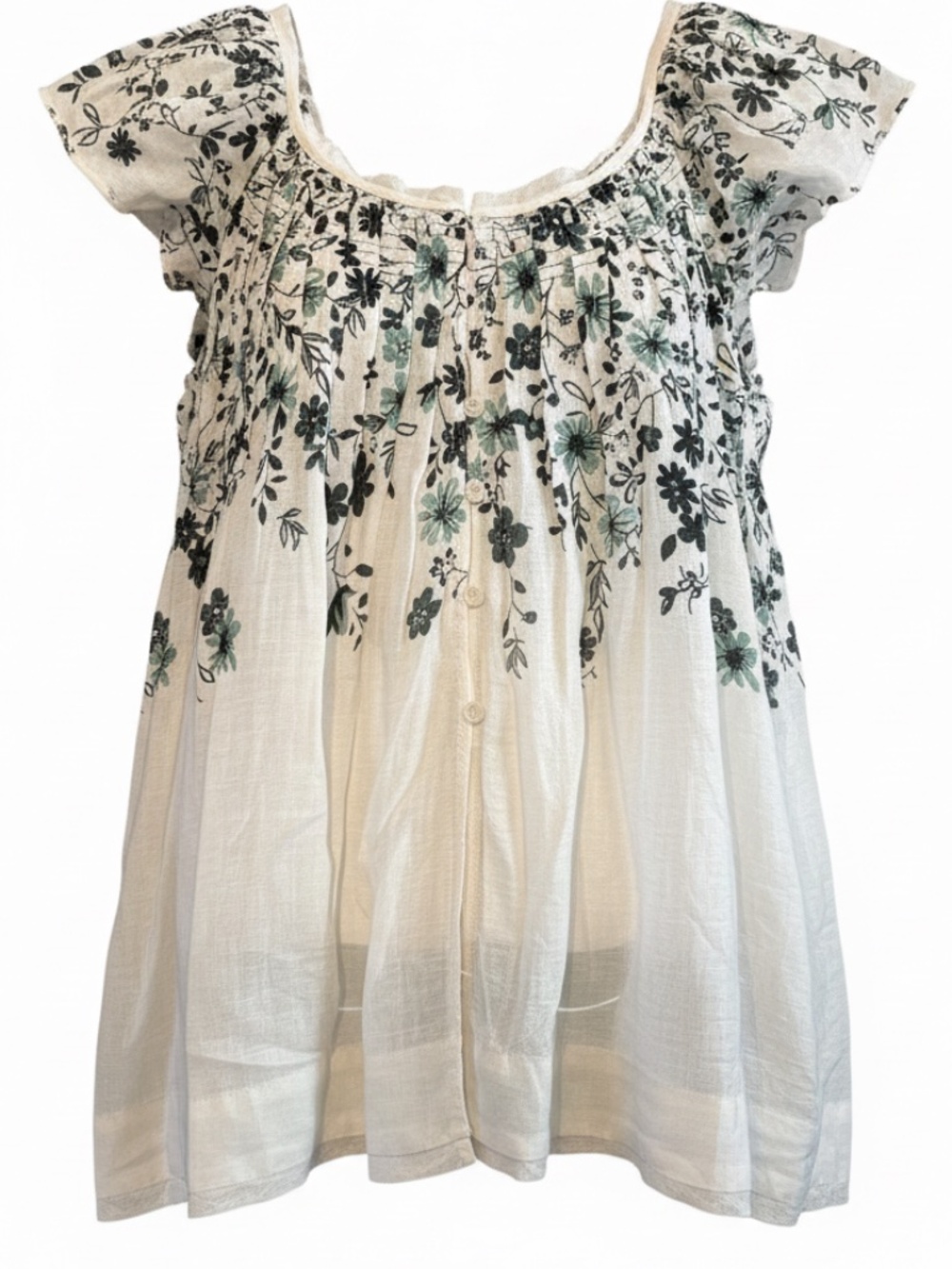 Anthropologie Sleeveless Linen Top Size S